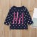 [Woven] Spot Spring and Autumn European and American baby girls suit trousers long-sleeved three-piece childrens