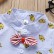 [Woven] children polo shirt two-piece bow cartoon print fashion shorts suit male baby summer hot wholesale