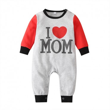 Spot baby tosh cartoon fashion long-sleeved baby cotton climbing clothes out of the spring, autumn hot sale