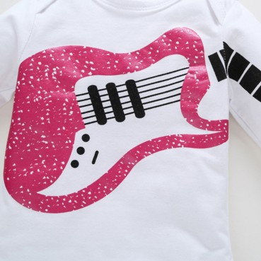 INS childrens clothing explosion models small childrens clothing violin printing young childrens clothing wholesale