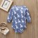 Baby conjunction with long-sleeved cartoon fashion men and women baby clothes crawling out clothing [scatter]