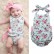 INS explosion models summer cute new childrens baby flower nephewless sleeveless