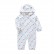 Autumn new thickened hooded hooded hooded ha rape men and women baby baby child dressing romper