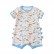 Summer baby short sleeve linnating clothing men and women baby short-sleeved co-jacket striped cartoon short rope hot