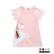 INS girl cute pony long T-shirt dress short sleeve summer child skirt