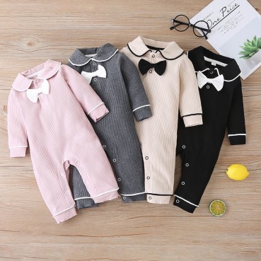 INS explosion model baby clothing baby bag butt clothing baby continuous clothes long sleeve rid of newborn clothes