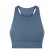 Spring and summer new high-necked sports bra triangle hollow beauty back gathered anti-seismic yoga fitness sports