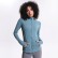 Autumn and winter new yoga sport jacket female nylon elastic zipper run yoga long sleeve shirt