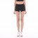 2021 classic sports shorts female stretch slim yoga shorts running high waist hips tight three-piece shorts