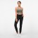 2021 autumn and winter new high waist yoga pants female speed dry rush step fitness pants Slim slimming tuning pants