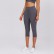 2021 new foreign pocket leisure sports yoga pants high waist hip breathable stretch slim seven pants women