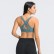 New adjustable buckle sports bra cross-fixing straps high strength shockproof sports clothes women