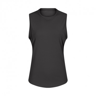 2021 spring and summer new cotton sleeveless quick-dry T-shirt female running training moisture wicking yoga fitness