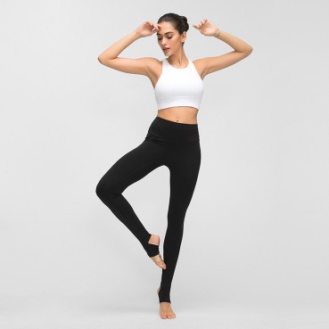 2021 new autumn and winter yoga pants women without wire high waist hip fitness trousers dance sports stepping trousers