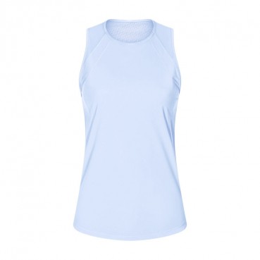 Factory direct spring and summer new back, back open space sports sleeveless T-shirt thin breathable moisture wicking