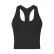 2021 spring and summer new short pure color yoga vest female sense Y words beautiful back moisture wick yoga clothing