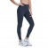 2021 spring and summer new classic slim high waist yoga pants side waist ribbon sports fitness stretch nine pants