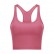 2021 spring and summer new belt chest mat yoga vest female color naked training fitness shockproof sports underwear