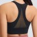 New product solid color double-sided nylon yoga bra sexy triangular beauty back splicing mesh sports lingerie