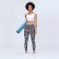 2021 spring and summer new yoga pants female hips sports fitness clothes slimming tight high waist small foot nine