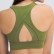 Spring and summer new high-necked sports bra triangle hollow beauty back gathered anti-seismic yoga fitness sports