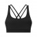 Spring and summer new double cross back belt gathered a sports bra solid color grind training fitness sports underwear