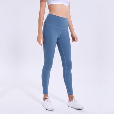 New autumn yoga pants female hips sports fitness clothes slimming tight high waist small foot nine pants