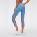 Spring and summer new double-sided stretch slim yoga pants high waist hips cool mesh running sports seven pants women