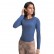 Autumn new side lumbar pleat pleats long-sleeved stretch Slim neighborhood naked solid color casual yoga