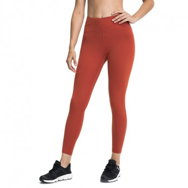 New cross waist splicing mesh yarn yoga pants female high waist hip slim slimming sports nine pants