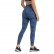 2021 spring and summer new naked yoga pants women have no line high waist hip stretch fitness sports nine pants