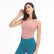 2021 spring and summer new short pure color yoga vest female sense Y words beautiful back moisture wick yoga clothing