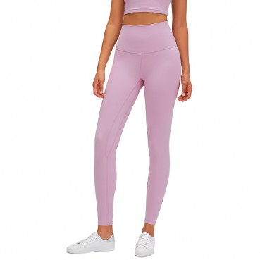 2021 spring and summer new plus high-end naked yoga pants female slim slimming training fitness sports nine pants