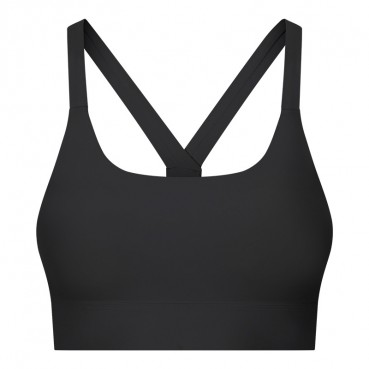 New three-row buckle adjustable sports bra cross-open hollow beauty back sports clothes women autumn and winter