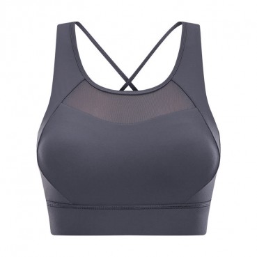 Autumn and winter new product rear risers can adjust sports bra cross-like anti-seismic spismant lingerie