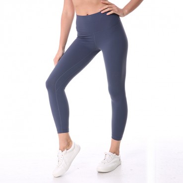 New autumn yoga pants female hips sports fitness clothes slimming tight high waist small foot nine pants