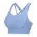 2021 new solid color training yoga fitness bra shockproof gathered on the bottom of the dress