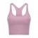 2021 spring and summer new belt chest mat yoga vest female color naked training fitness shockproof sports underwear