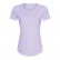 2021 Summer new solid color yoga short-sleeved thin cotton moisture wicking running sports fitness jacket female