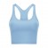 2021 spring and summer new belt chest mat yoga vest female color naked training fitness shockproof sports underwear