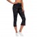 2021 Europe and the United States new high waist hip sports fitness seven pants female micro-inductive stretch slim