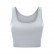 2021 new product with cup short yoga vest fashion simple exterior wear casual sports fitness yoga clothing