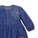 Autumn childrens clothing dress European and American skirt woven imitation denim long sleeve girl dress