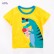 Child T-shirt European and American childrens clothing summer new childrens clothing T-shirt cotton round neck