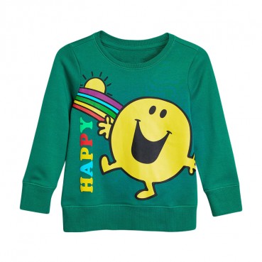 European and American style brand childrens clothing autumn new print long sleeve cotton girls sweater knit children