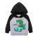 European and American childrens winter new child sweater round neck long sleeve hooded childrens sweater fleece