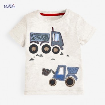 Summer new child short-sleeved cotton short-sleeved children T-shirt European and American style round got children