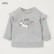 European and American childrens clothing winter new girls and sweater knit round leader sleeves childrens sweater