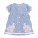 Girls dresses Europe and the United States childrens clothing summer new short sleeve children skirt woven childrens