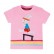 European and American childrens children T-shirt round neck cotton short-sleeved girl T-shirt summer new boy T-shirt